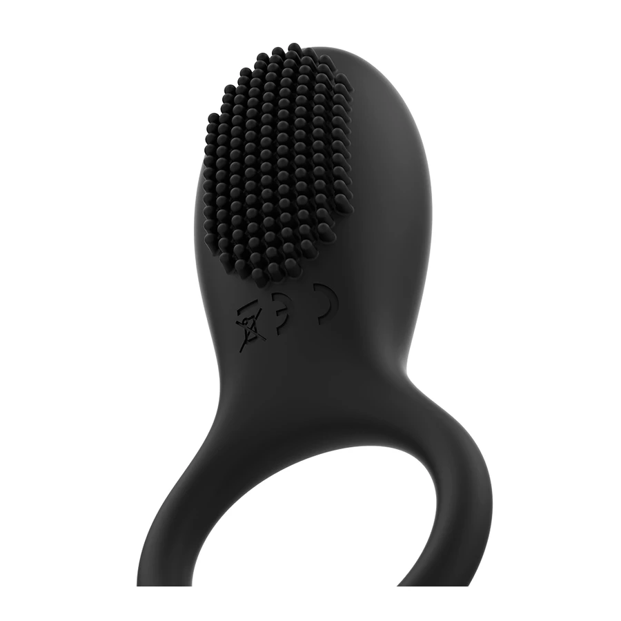 COQUETTE TOYS - COCK RING TELECOMANDO RICARICABILE NERO/ORO